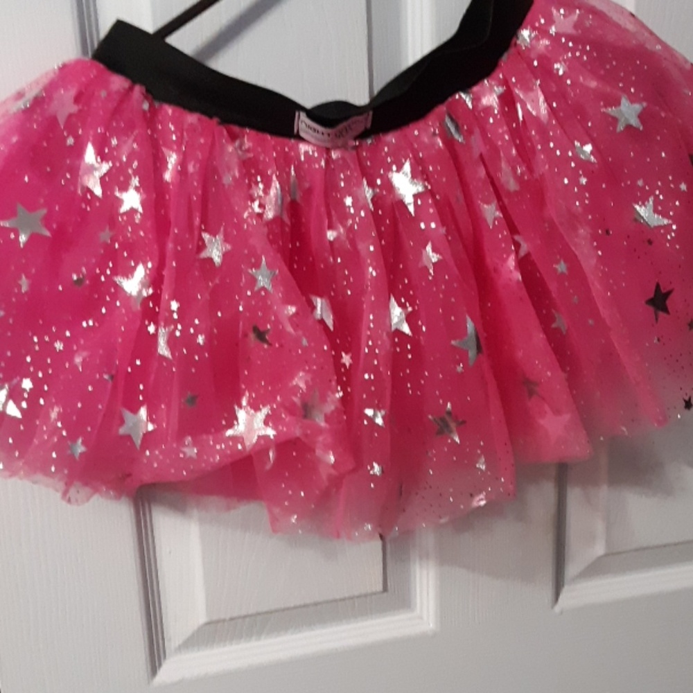 Cute Adult Pink Short Tutu with Stars